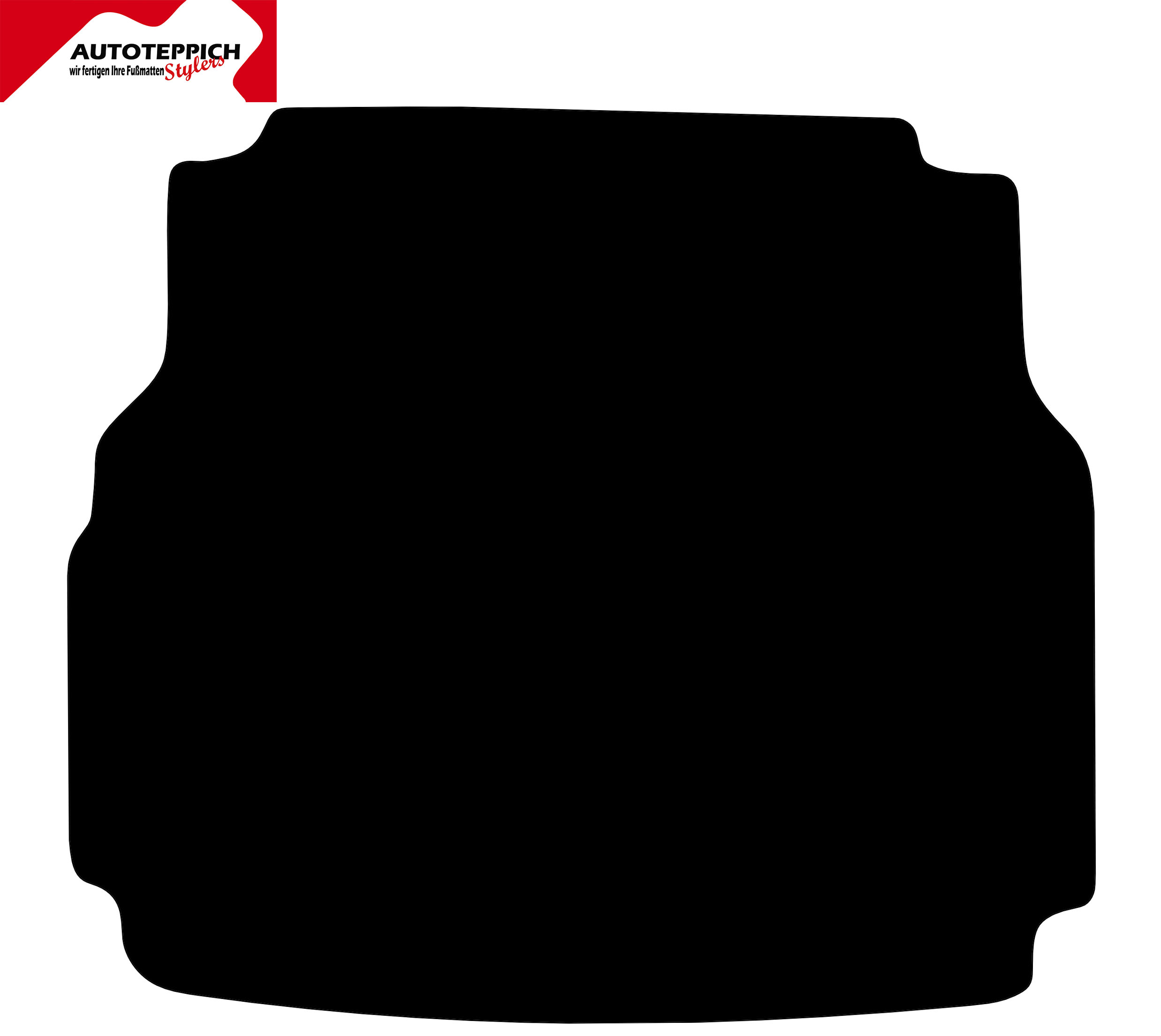 Kofferraumteppich Mercedes Benz W205 Eine Kofferraummatte in schwarz für Mercedes Benz C Klasse W205.